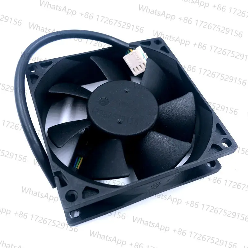 8cm PWM Fan for ADDA AD0812UX-A7BGL 80mm HYPRO Bearing PWM Fan | Ultra-Quiet 16dBA Cooling for Servers/Gaming PCs/NAS Systems