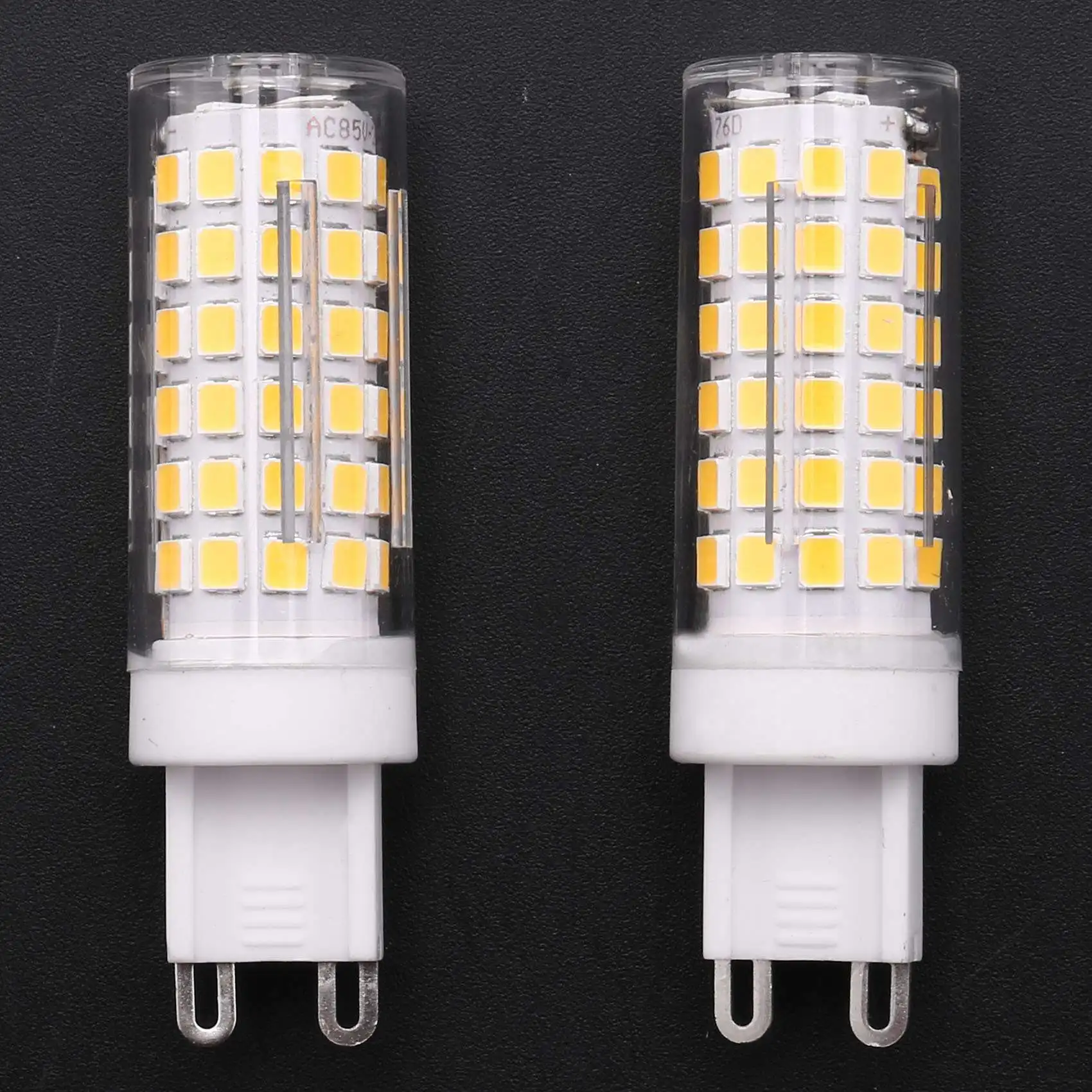 

LICE-10W G9 100 светодиодных лампочек Светодиодные кукурузные лампочки, без мерцания, широкий угол, 2 шт.