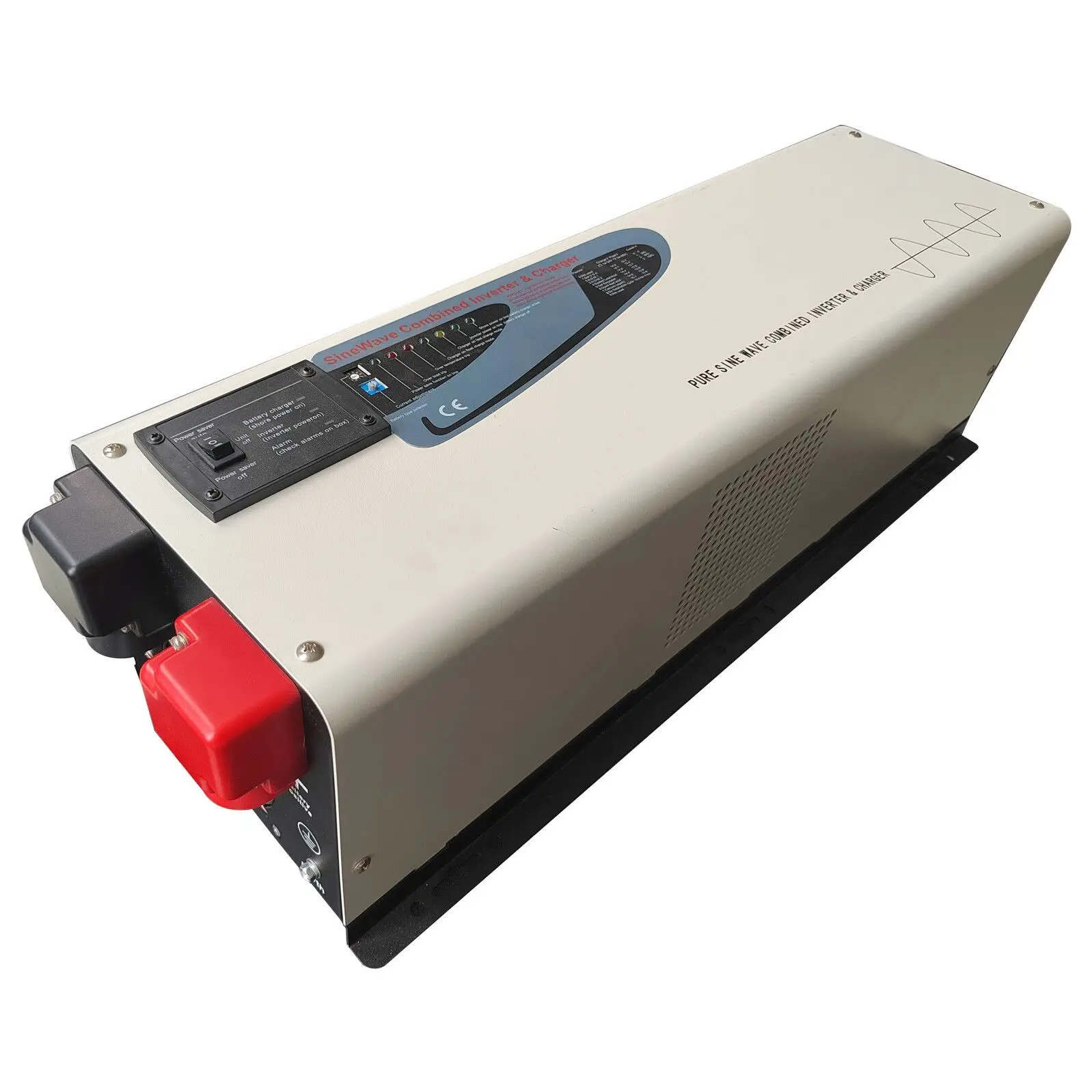 

48V 6KW solar power inverter low frequency pure sine wave to 110v 120v 220v 230vAC with batter charger 30A