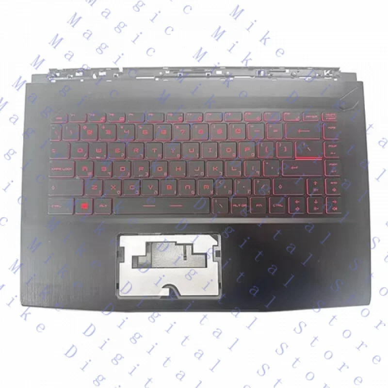 

Красная клавиатура UU с упором для рук, США для MSI GF65 MS-16R3 16R4 16W1