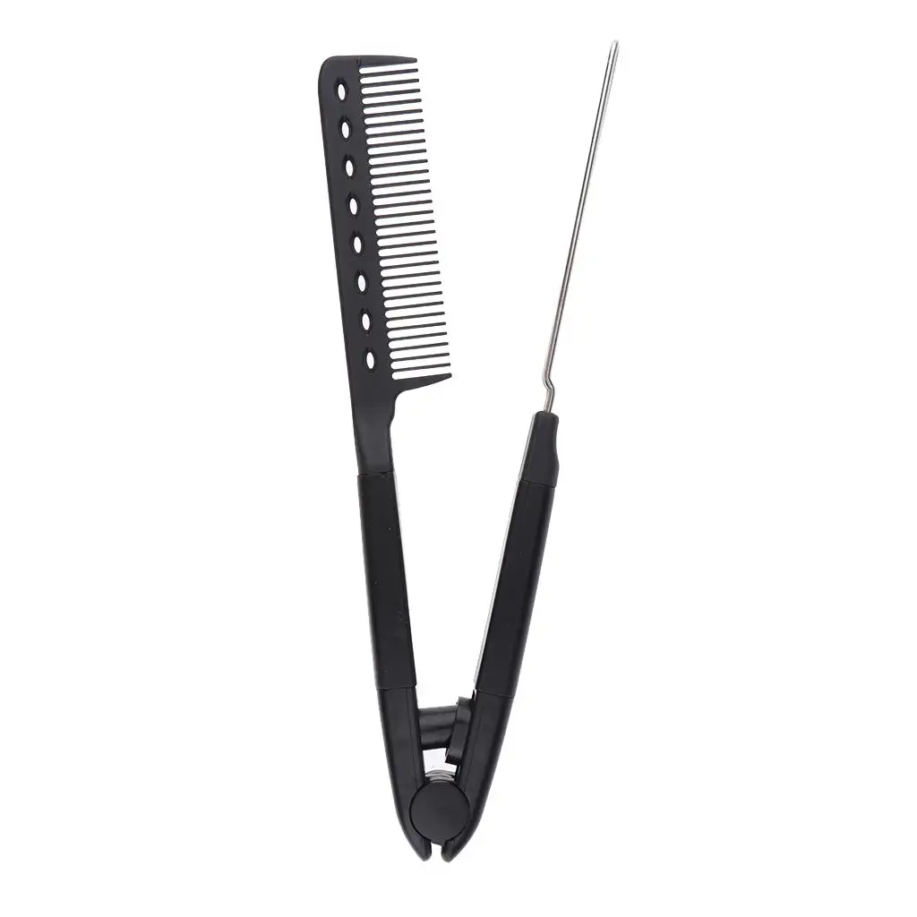 Fashion  Bouffant Folding Pocket Comb Clip  Brush