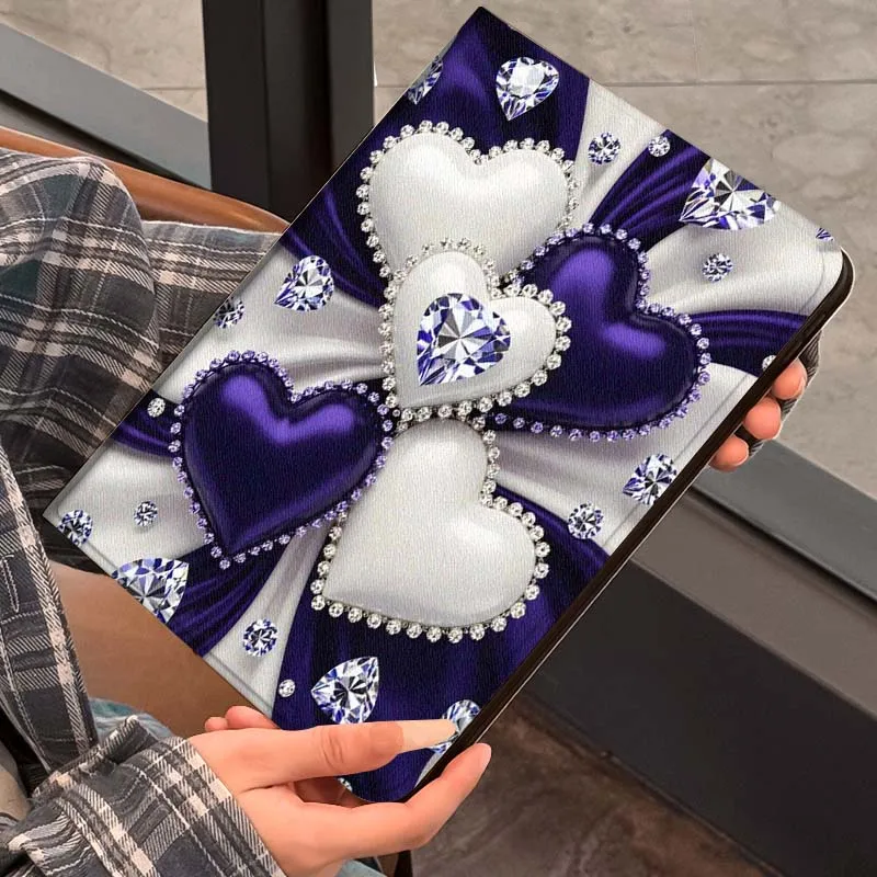 

Creative Love Pattern Tablet Case For iPad Pro Air 5th 6th 7th 13 M3 M4 M5 12.9 13.3 inch 2018 2022 2024 2025