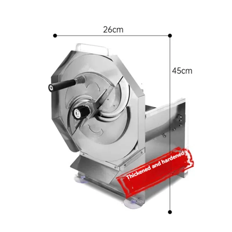 

Vegetable Fruit Slicer Adjustable Thickness Stainless Steel Vegetable Cutter Machine Lemon Potato Carrot Ginger Slicer
