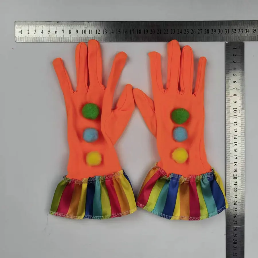 Holiday Prom Party Gloves Clown Costume Accessories Theater Performance Stage Performance Gloves Accessories