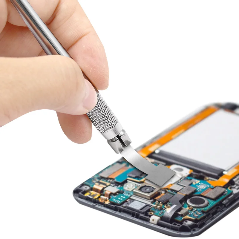 CPU Prying Knife Kit para Reparação, Lâminas de Desmontagem, Pry Ferramenta de Abertura, Metal Crowbar, Telefone, Computador, Chip IC, BGA