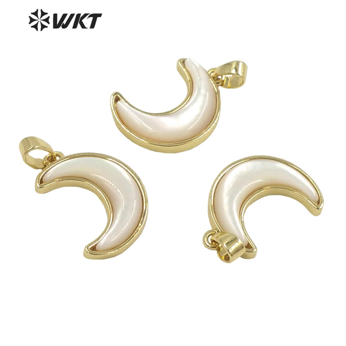 

WT-JP326 WKT 2022 Noble moon exquisite gift pendant MOP pendant gold-plate fashion sale pendant new style accessory INS