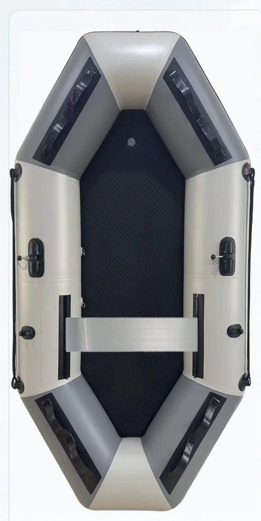 Inflatable kayak thickened foldable outdoor fishing boat emergency rescue assault boat