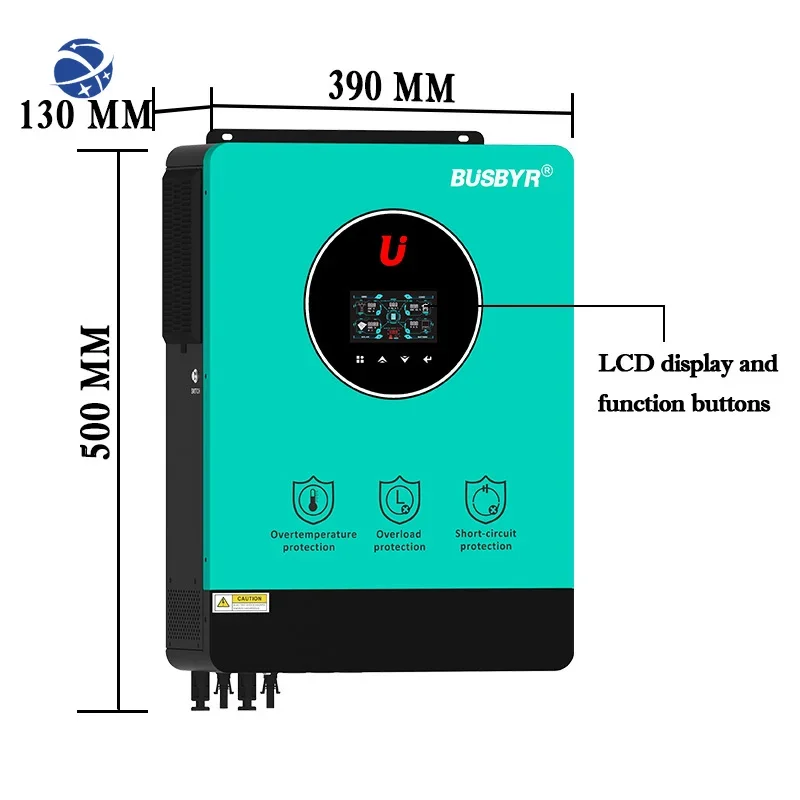 New Arrival 48v 220v 230v 10kw 10.2kw hybrid solar inverter