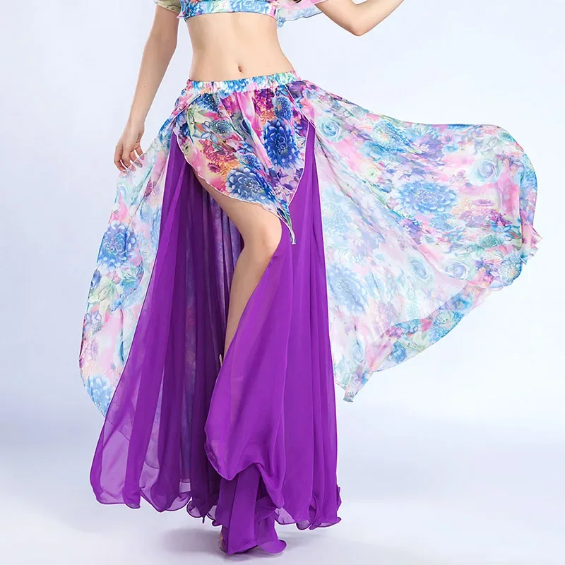 Belly Dance Dress For Woman 2024 New Bottom Skirt Sexy Practice Clothing Women's Oriental Dance Skirt