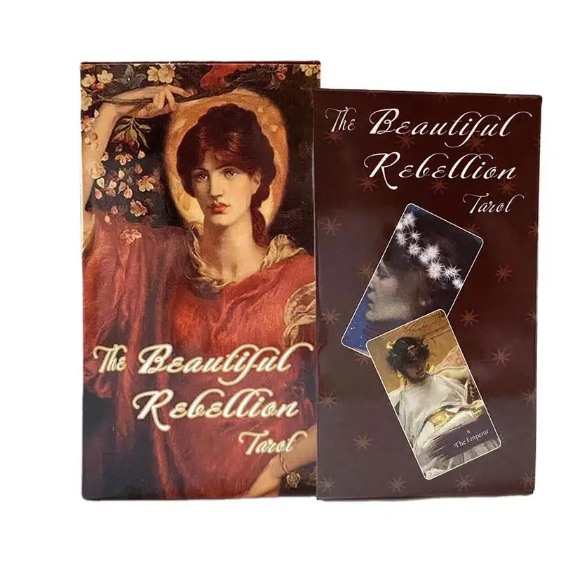 

The Beautiful Rebellion Tarot Deck Oracle Cards Psychic Card Fortune Telling Divination Tarot Card Party Leisure Board Game