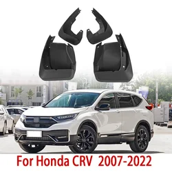 20007-2022 Front Rear 4pcs FOR Honda CRV CR-V Mudguards Fender Mud Flap Guard Splash Mudguard car accessories auto styline