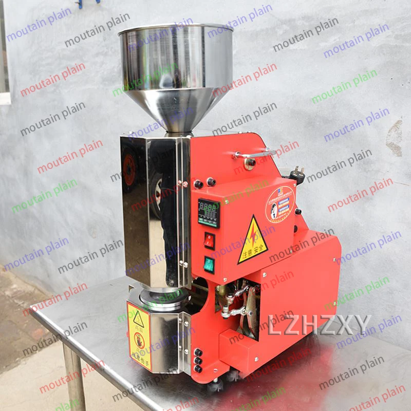 Electric Rice Cake Popping Making Machine Rice Cracker Forming Machine Automatic Popped Puffing Rice Cake Maker