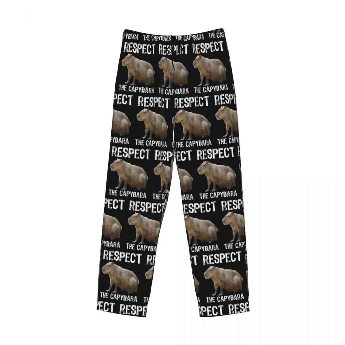 Rispetto personalizzato il Capibara Funny roditore Capibara pigiama pantaloni da notte da uomo Lounge Sleep Bottoms Stretch con tasche