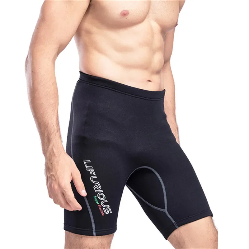 2MM Neoprene Wetsuits Shorts for Men - Summer/Winter Swimming, Rowing, Sailing, Surfing - Keep Warm & Super Elastic Pants