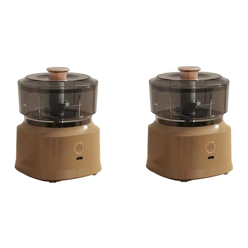 Мини беспроводной электрический пресс для чеснока двойного назначения кухонная пищевая Мясорубка перезаряжаемая Мясорубка овощи