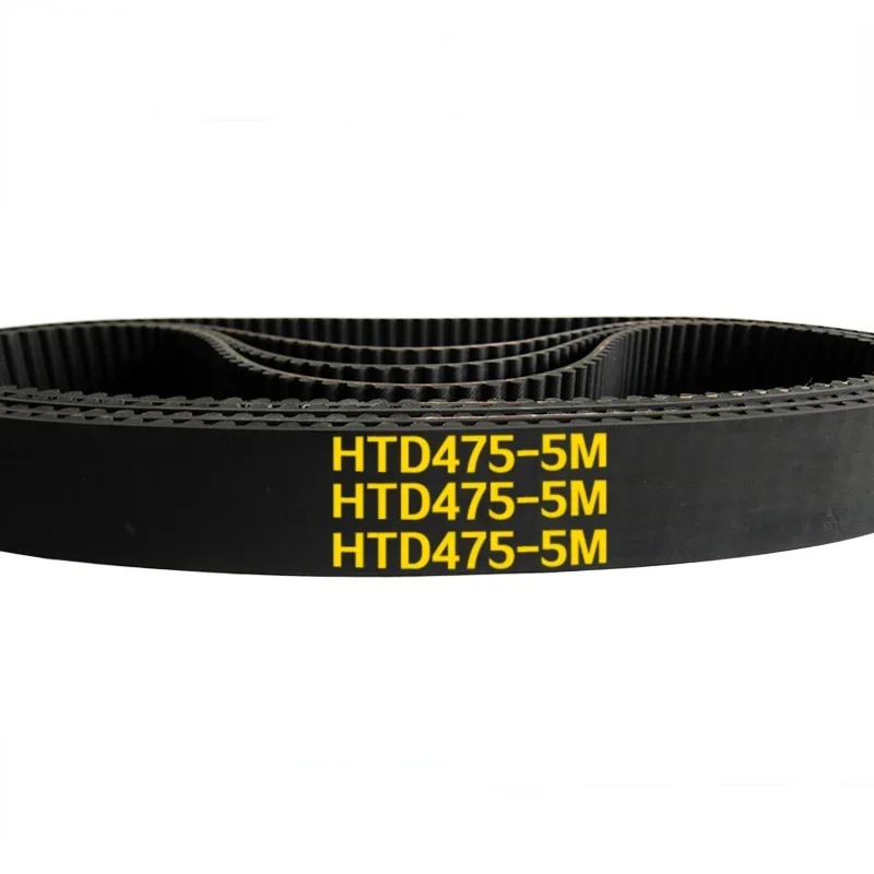 1pcs Arc HTD 5M Timing belt C=475/480/485/490 width10/15/20/25mm Teeth 95 96 97 98 synchronous Belt HTD475/480/485/490-5M