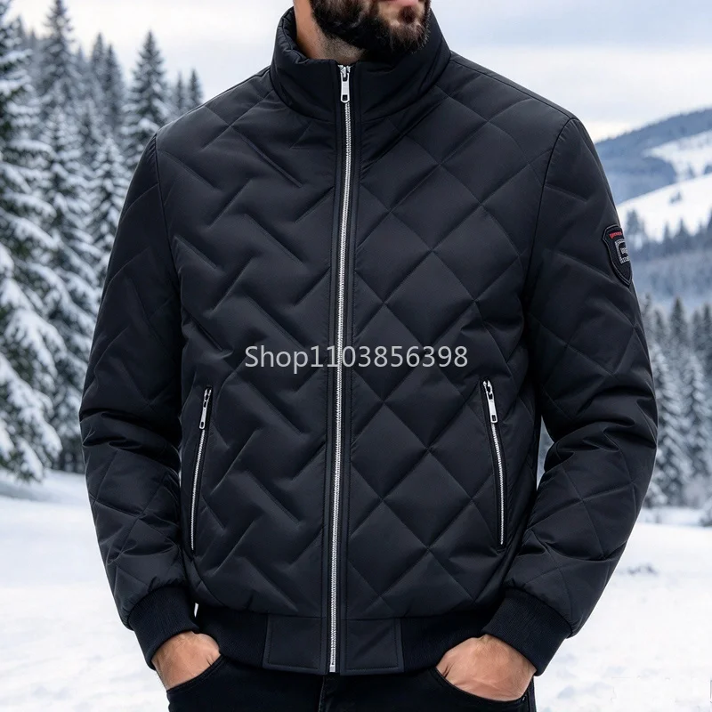 Winter Jacket Windproof Coat Warm Man Winter Clothing Men's Luxury Clothing Male Outerwear Sweatshirts for Men Jackets Fleece