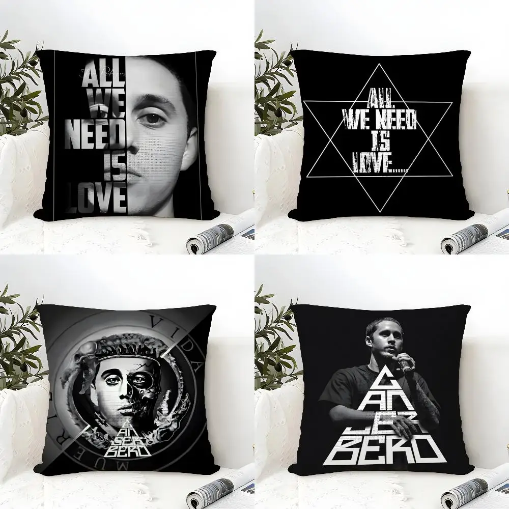 Rap Conciencia Canserbero Pillow Case linen pillow case sofa home decor cushion cover cushion cove