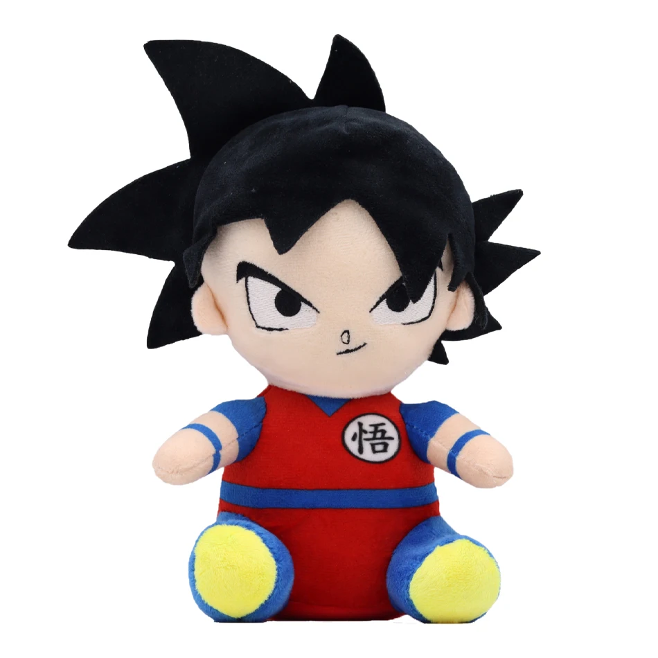 20cm Dragon Ball Z Japan Anime Plush Toys Super Saiyan Goku Vegeta Picollo Trunks Gohan Cartoon Figure Stuffed Dolls Gifts image 3