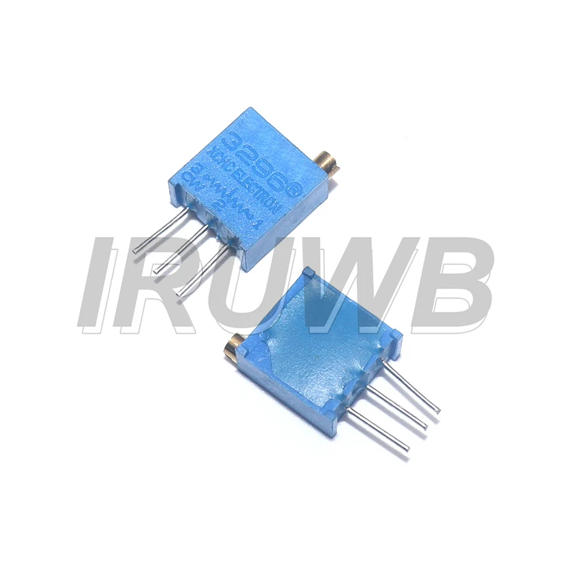 10PCS 3296W Variable Widerstand 100R -1M 200R 500R 1k 2k 5K 10K 20K 50K 100K 200k 500k 3296 potentiometer Kit Hohe Präzision