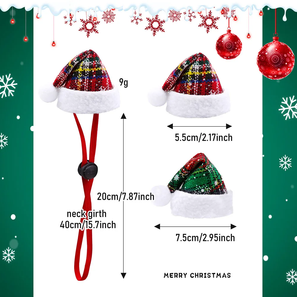 Christmas Pet Dog Hats Fashion  Christmas Hat Dog Party Decorate Pet Dog Caps Christmas Grooming Products For Small Dogs Cats