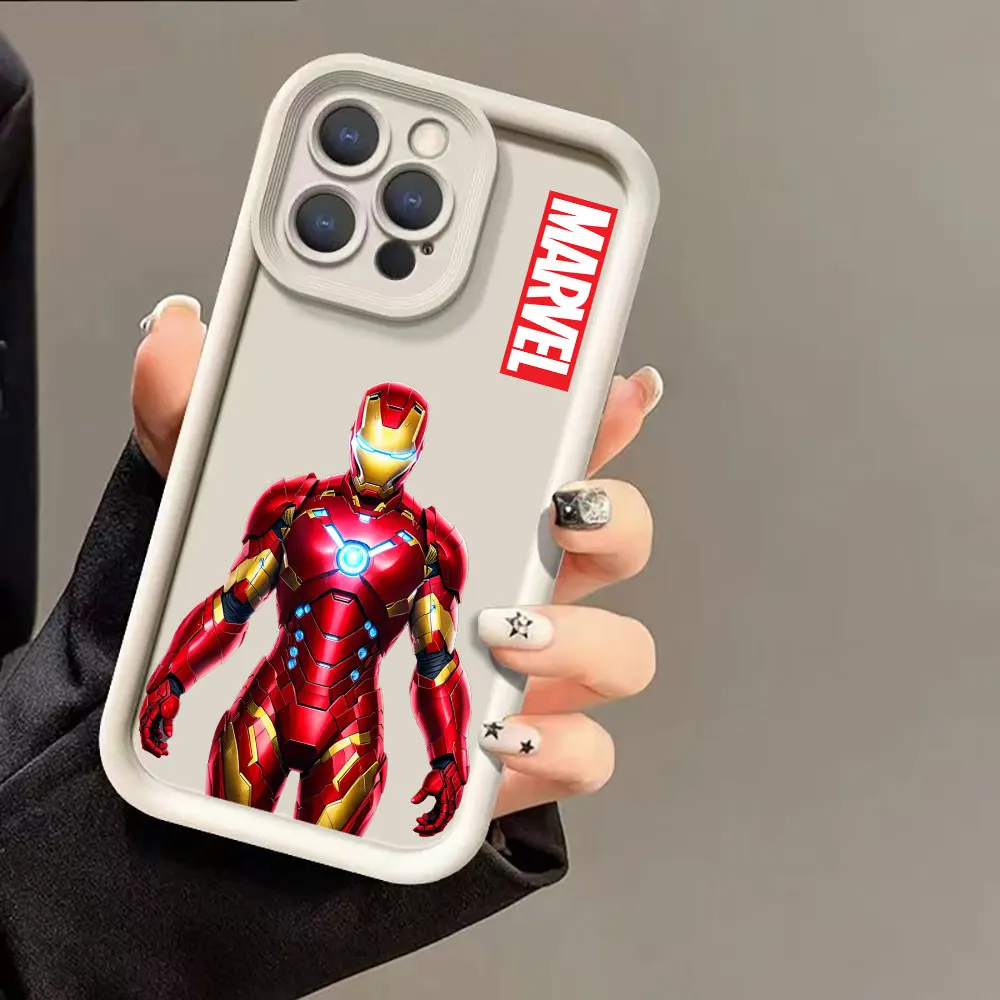 Marvel Hero Iron Man Case For Samsung Galaxy A52 A71 A55 A54 A51 A50 A73 A35 A34 A33 A32 A31 A30 A25 A24 A23 A21S A20S A13 Cover