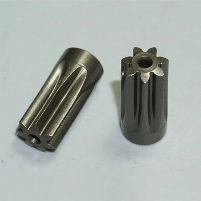 1PC Steel Metal 7-teeth Gear for 3.17mm Shaft RS-550 Electric Screwdriver Drill Tool Motor Gear 7T Metal Gear Length 15.8mm