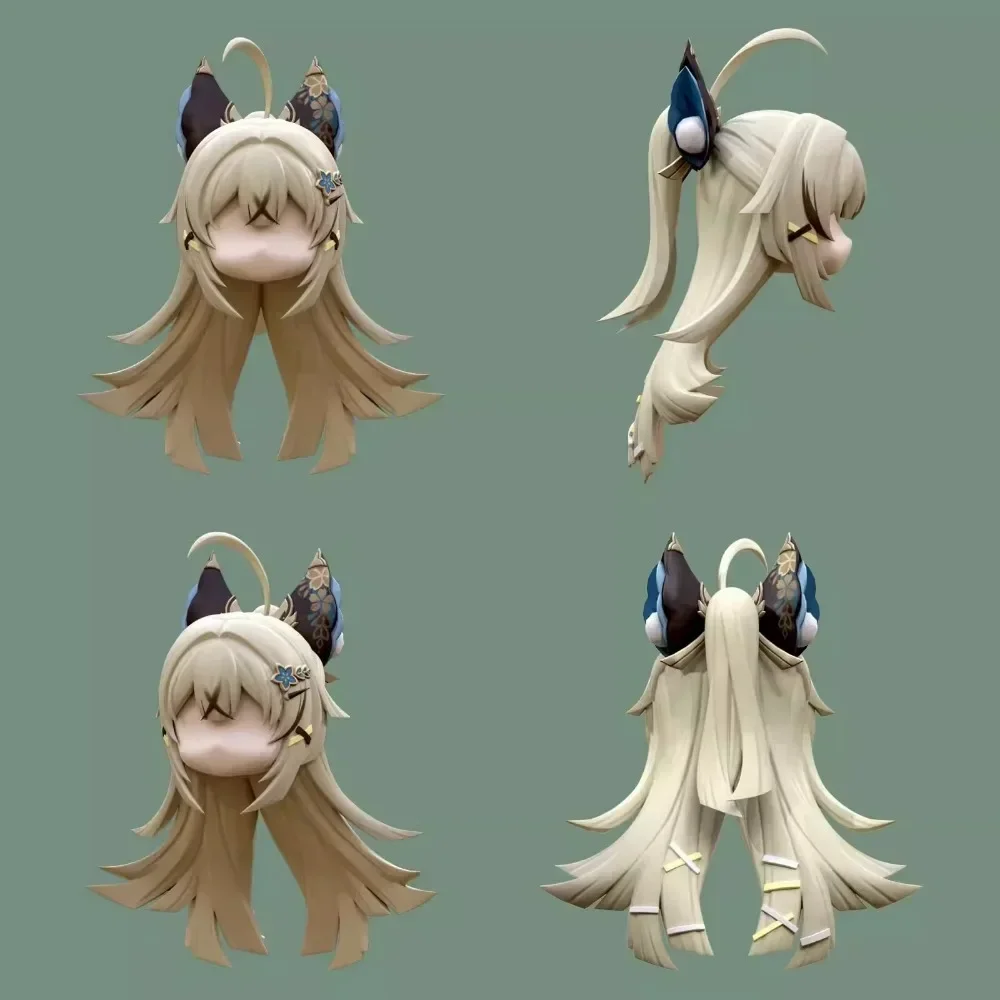 

Kirara Ob11 Ob22 Hair GSC Handmade Head Customized Product Anime Game Cosplay Toy Accessories Free Shipping