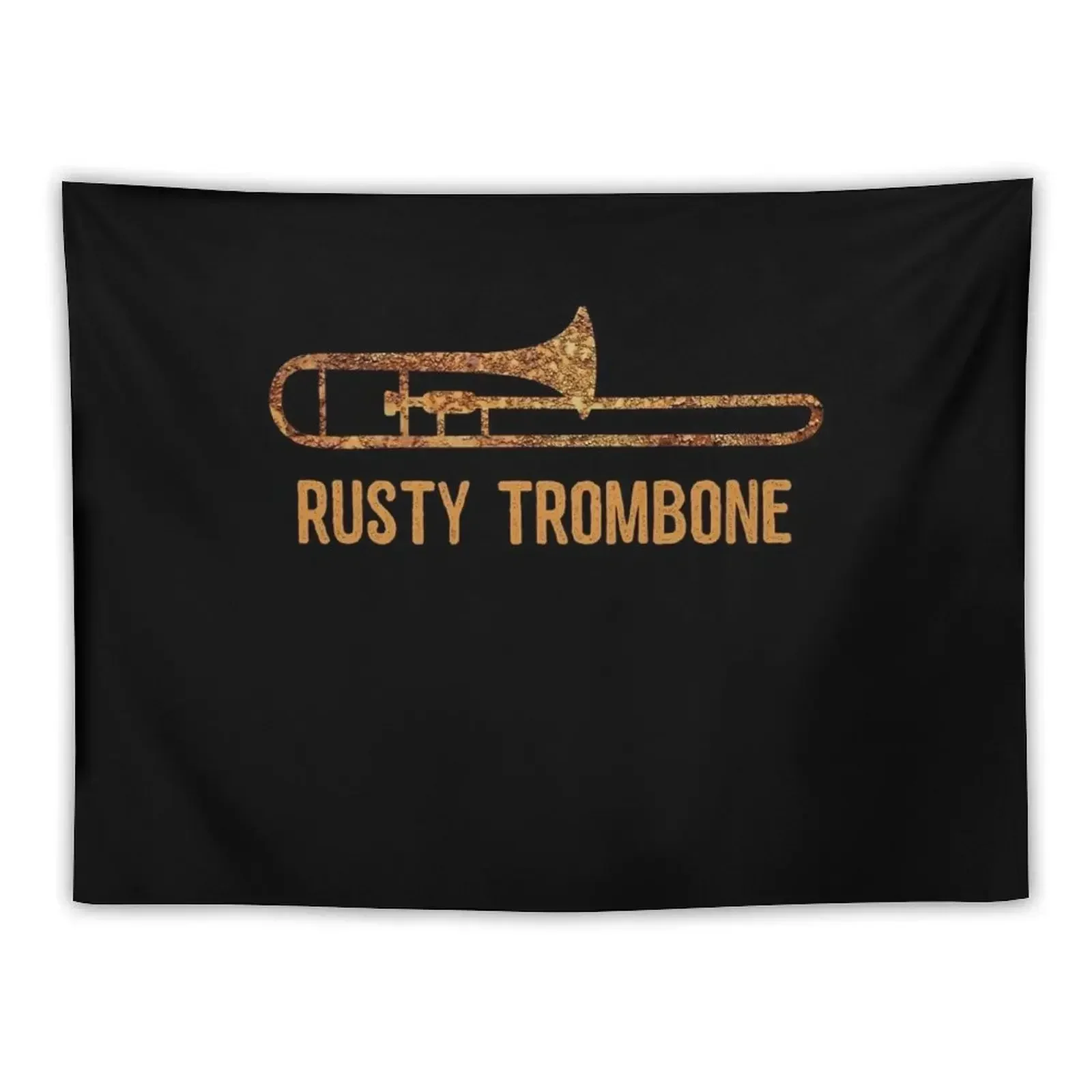 Rusty Trombone Tapestry Nordic Home Decor Living Room Decoration Tapestry