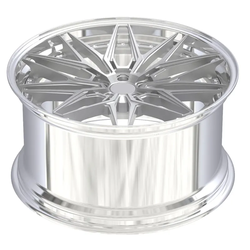 Customizable Concave 5x120 Alloy Car Forged Wheels 2/3 Piece Custom 5x114.3/100/120/130/112 PCD Two Pieces Car Wheel Rims