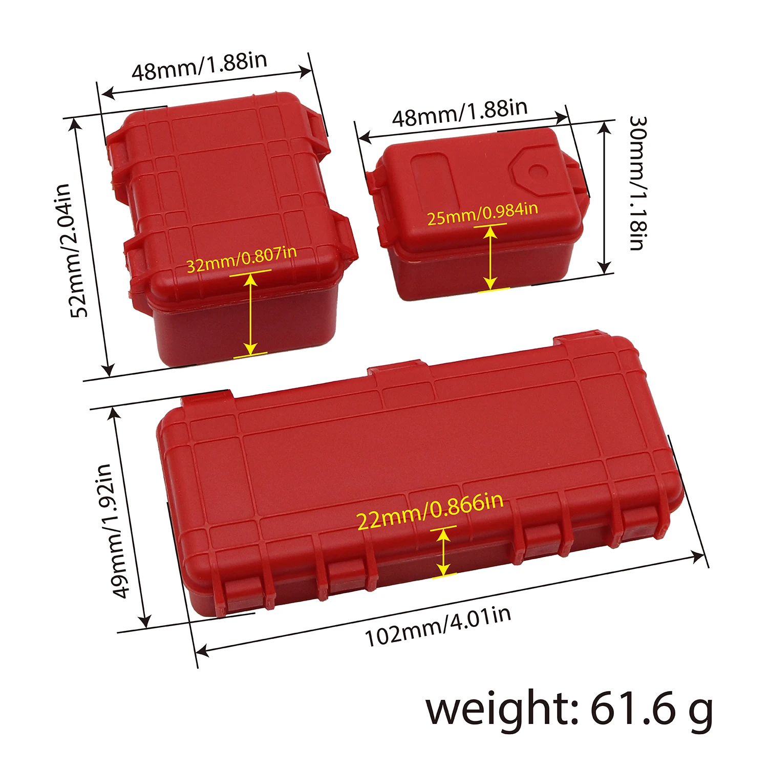 Accessori per strumenti di decorazione per simulazione auto RC adatti per 1/10 RC TRX4 SCX10 WPL C14 Accessori per decorazioni per auto da arrampicata RC