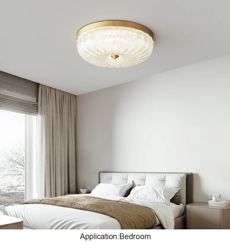 Modern Copper Ceiling Lights For Livingroom Bedroom Home Decor Dimmable Ceiling Light Lighting for livingroom Led ceiling light