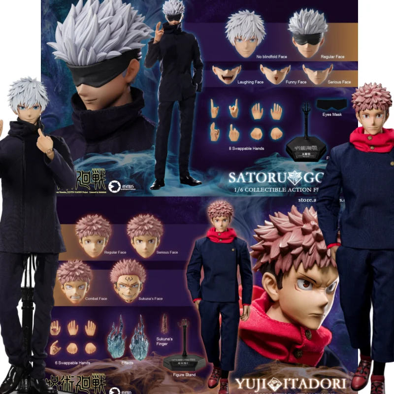 

In Stock Original Asmus Toys Satoru Gojo Jujutsu Kaisen 1/6 Action Figure Jjksoa Collectible Model Dolls Statuette Ornament Gift