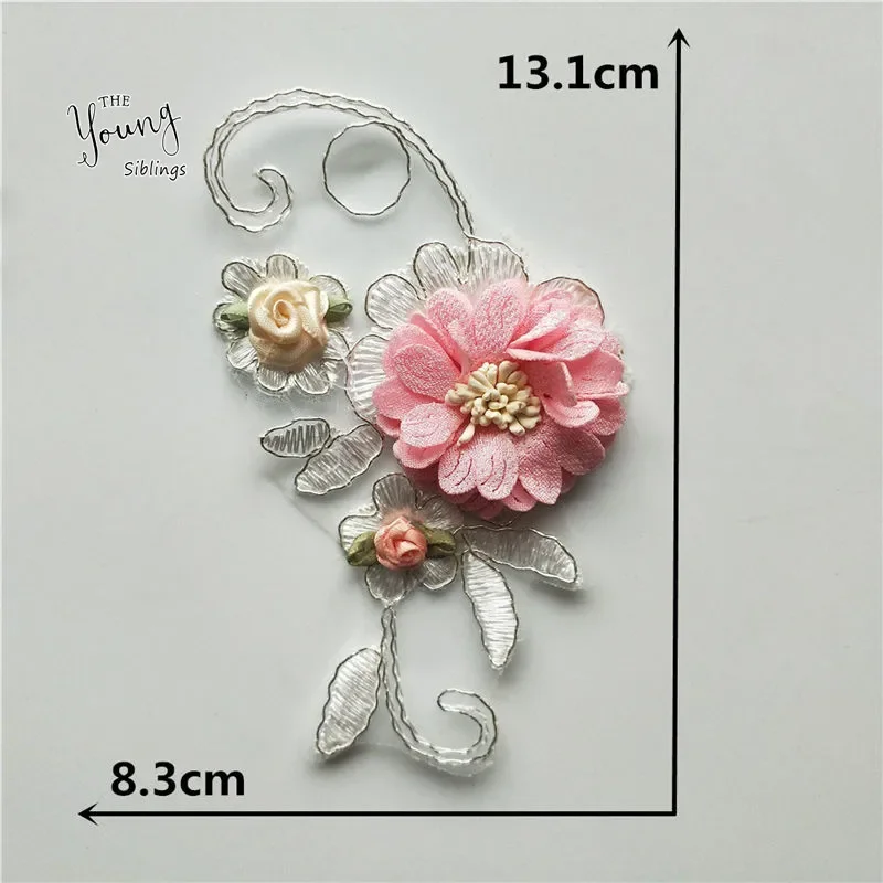 Fashion Exquisite ABS pearl Flower Decoration Embroidery Craft Lace Collar DIY Clothing Neckline Sewing Applique Accessories