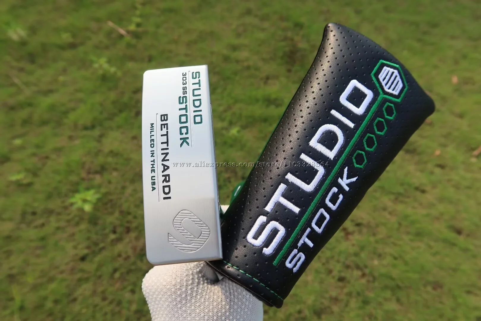 New Bettinardi Studio Stock SS9 Spat Putter 32/33/34/35/36 Inch Steel Shaft With Head Cover