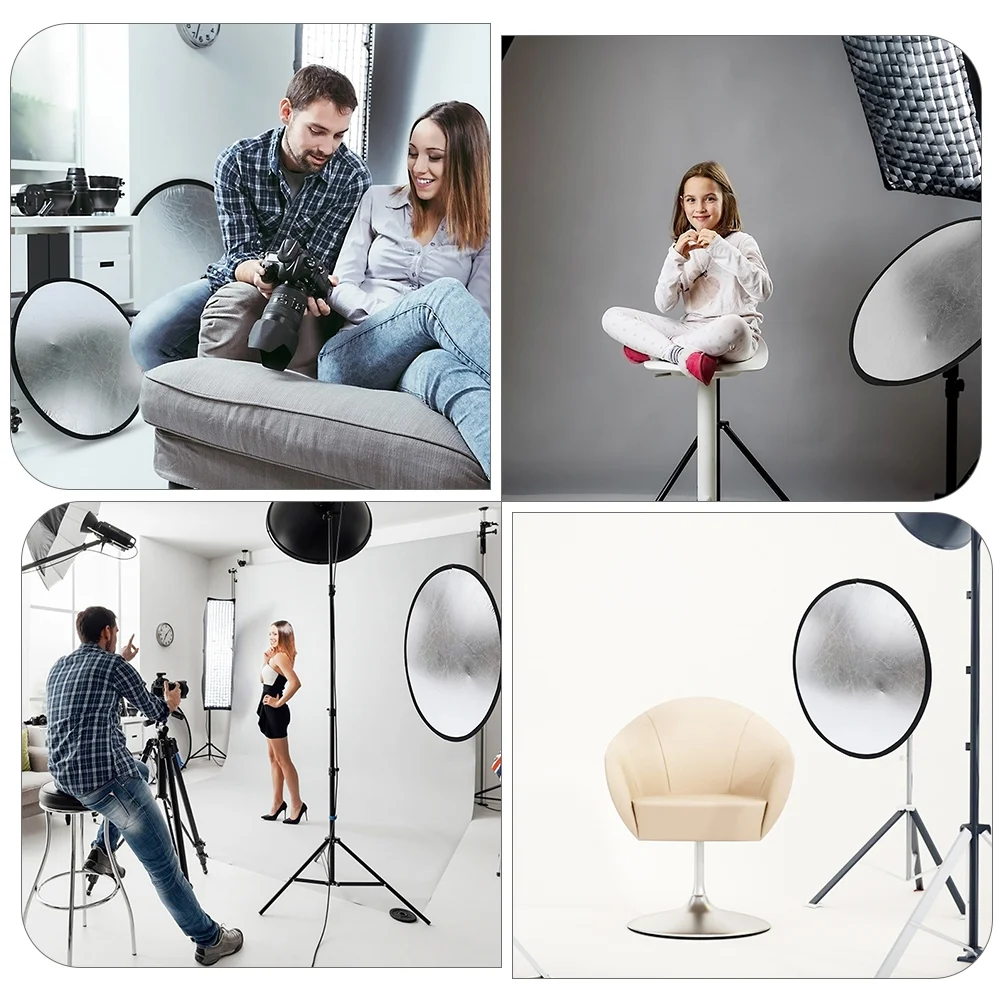 Diffuser Folding Reflector Light Reflectors for Photography 2 1 30X30X1CM Camera Flash Portable