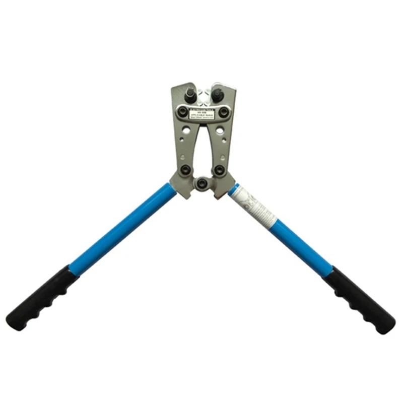 Kabel Lug alat Crimping tang listrik, Terminal tembaga/aluminium Ratcheting