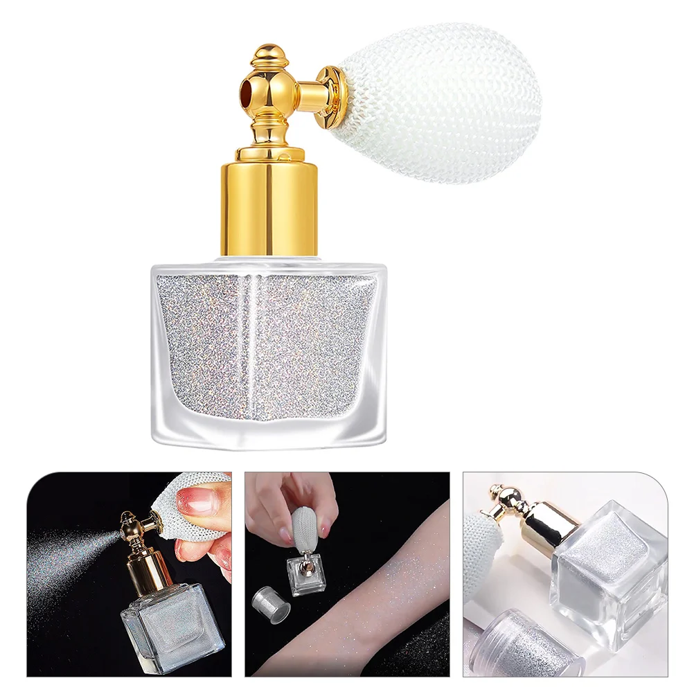 

Shimmer Spray for Skin Makeup Glitter Bottle Hair Body Powder Highlighters