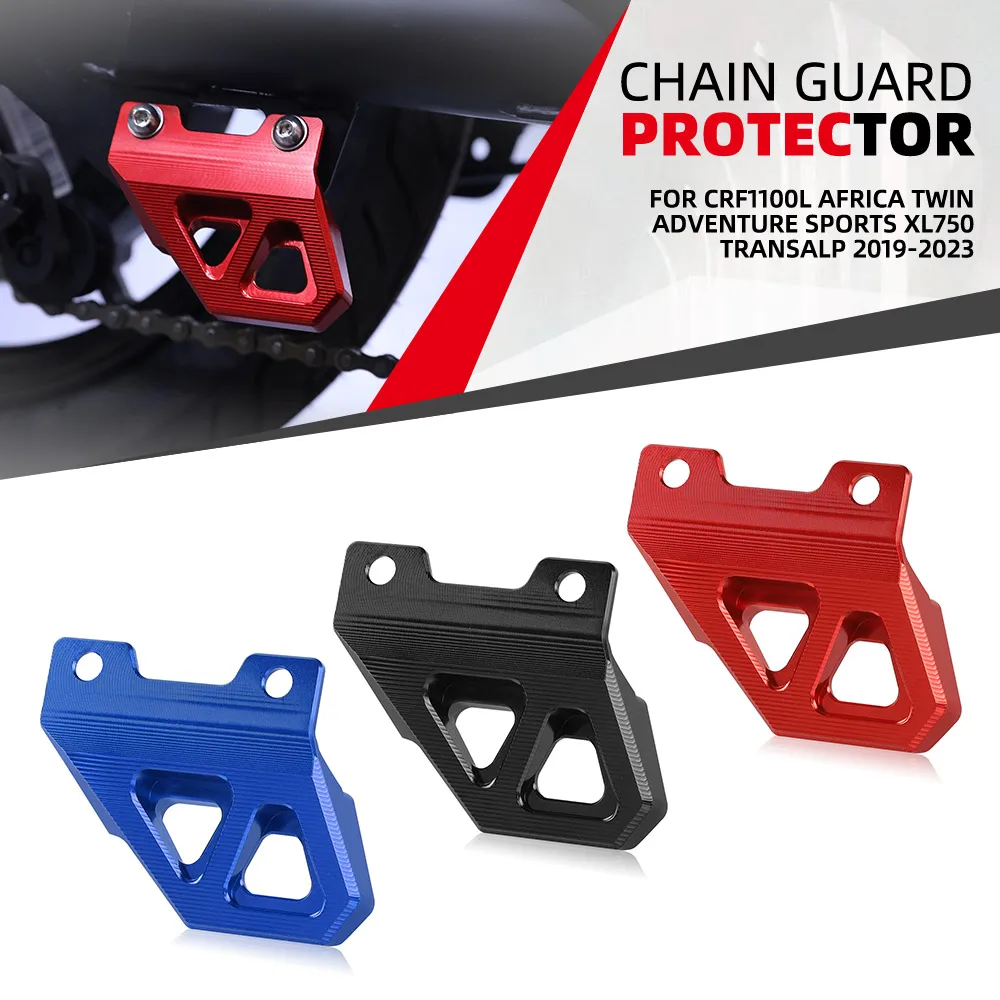 

For Honda CRF1100L Africa Twin Adventure Sports XL750 TRANSALP 2019-2023 2024 2025 Rear Chain Guard Sprocket Protection Cover