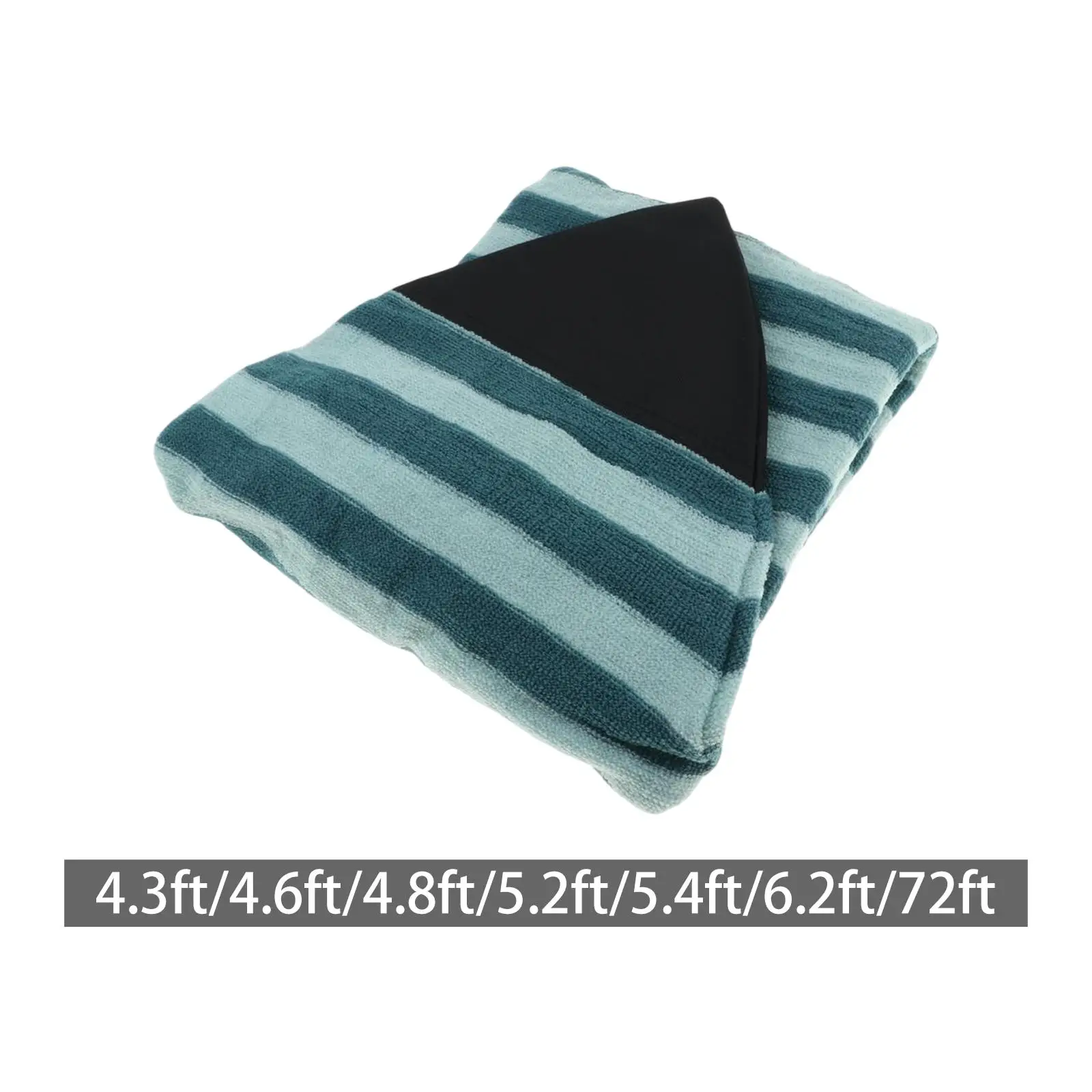 Surfing Board Surf Bag Accessory for Travel Beach Outing Machine Washable Foldable Lightweight Knit Polyester Stretchy Sleeve