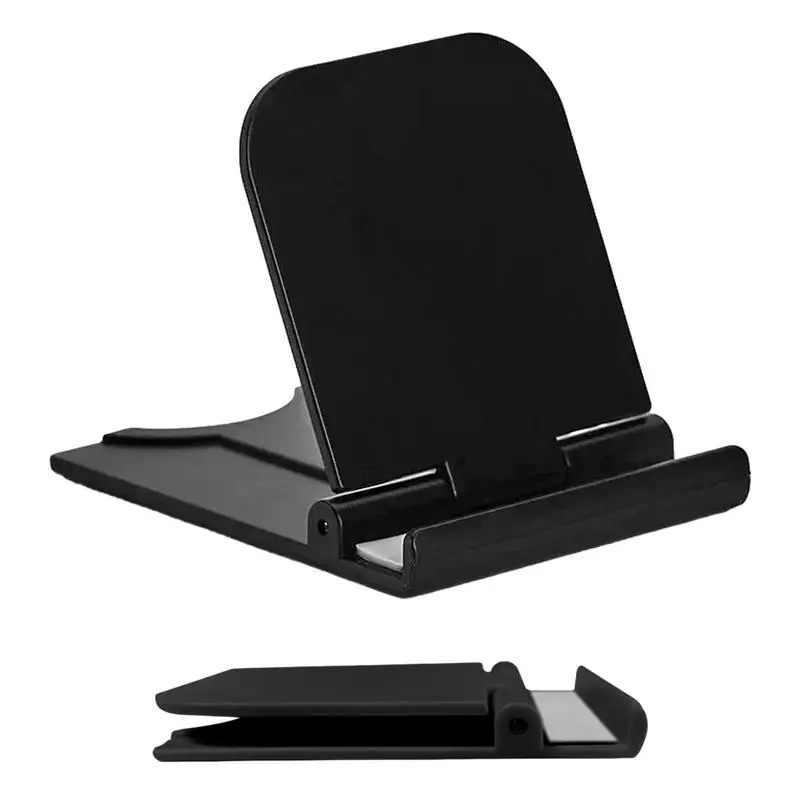 plastic Mobile Phone Holder Desktop Tablet Holder for iphone 16 15 iPadSamsung Adjustable Foldable Cell Phone Desk Stand