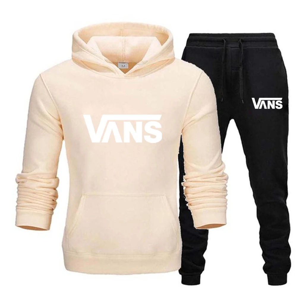 Men\'s Tracksuit Printing Hooded Sweatshirt Suit High Quality Casual Jogging Outfits Clothing Pullover Sport Sets sudaderas