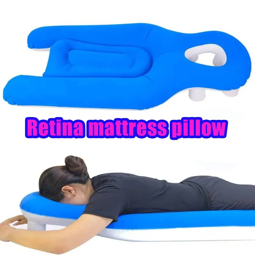 

Vitrectomy Surgery Recovery Pillow for Retinal Detachment Patients Adjustable Face Down Bed Pillow with Neck Support & Ear Holes