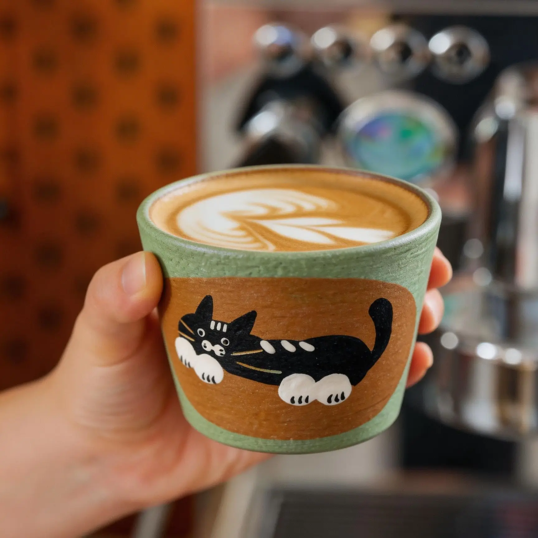 hand-painted-lazy-pattern-coffee-cup-latte-art-owner-cup-cute-ceramic-coffee-mug-with-straw-cup-cover-and-mat-for-adults