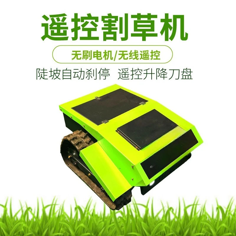 55 Larghezza di taglio adatta per tosaerba con telecomando cingolato per affrancatura dell'azienda agricola del frutteto