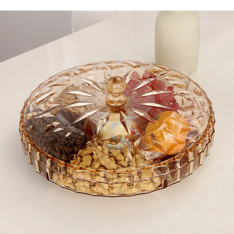 

Plastic Candy Storage Box Living Room Dry Fruit Nut Tea Table Snack Boxes Household Products