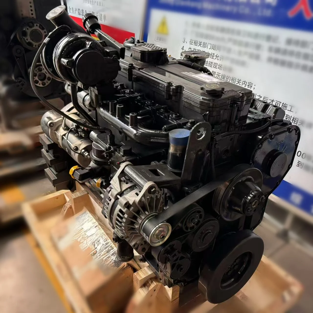 Prezzo competitivo Originale per motore diesel Cummins QSL9 a 6 cilindri per parti di macchine edili marine di alta qualità