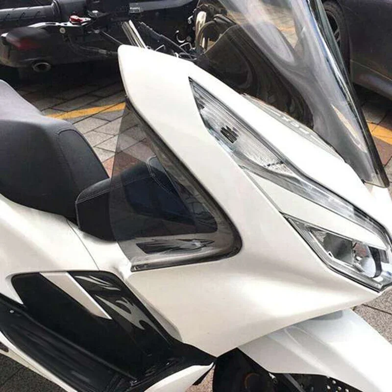 Modified Motorcycle PC Front Left Right Side Leg Guard Legshield Deflectors Wind Cover For-Honda PCX 125 150 2018-2020