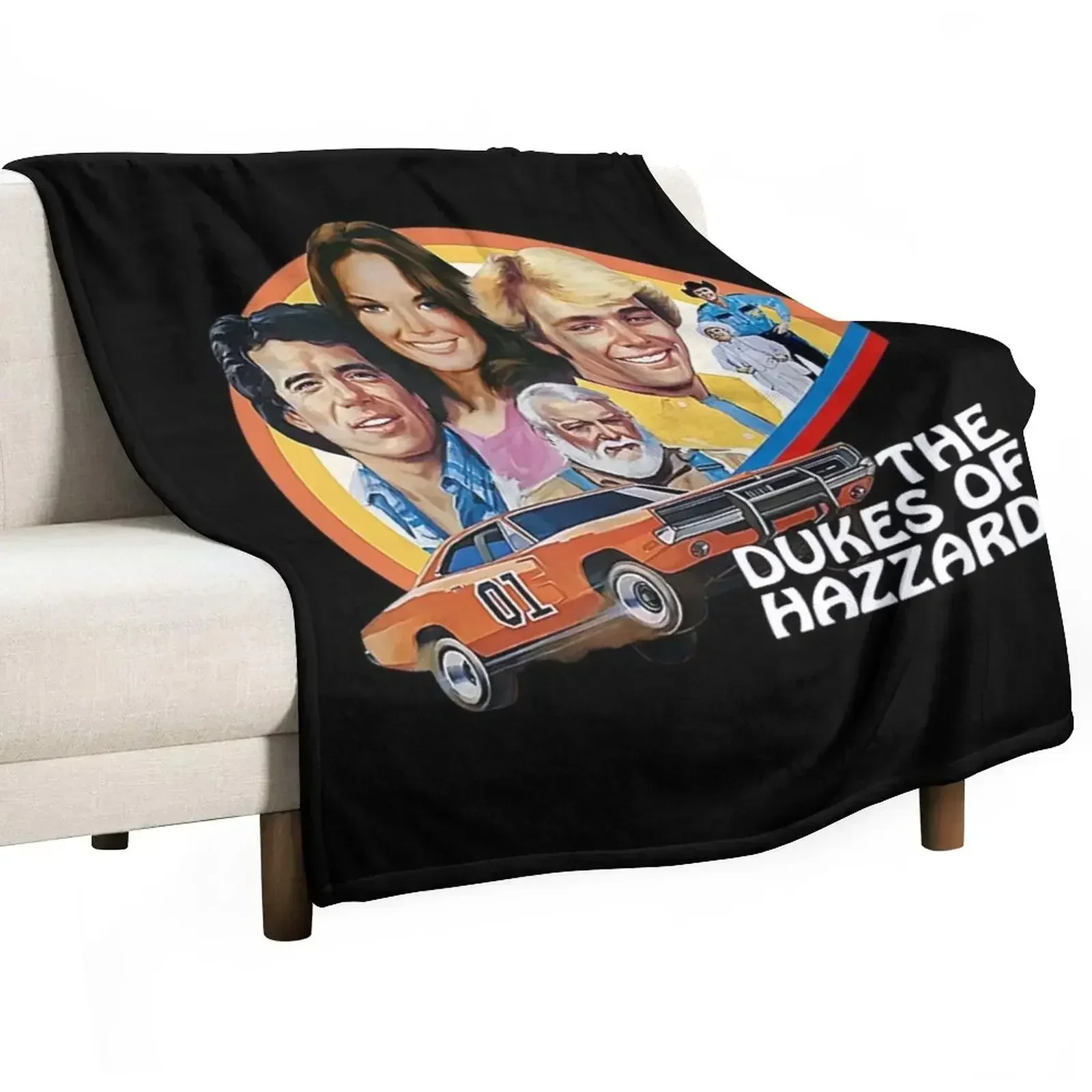 

The Dukes Throw Blanket Blankets Sofas Of Decoration Plaid on the sofa Blankets