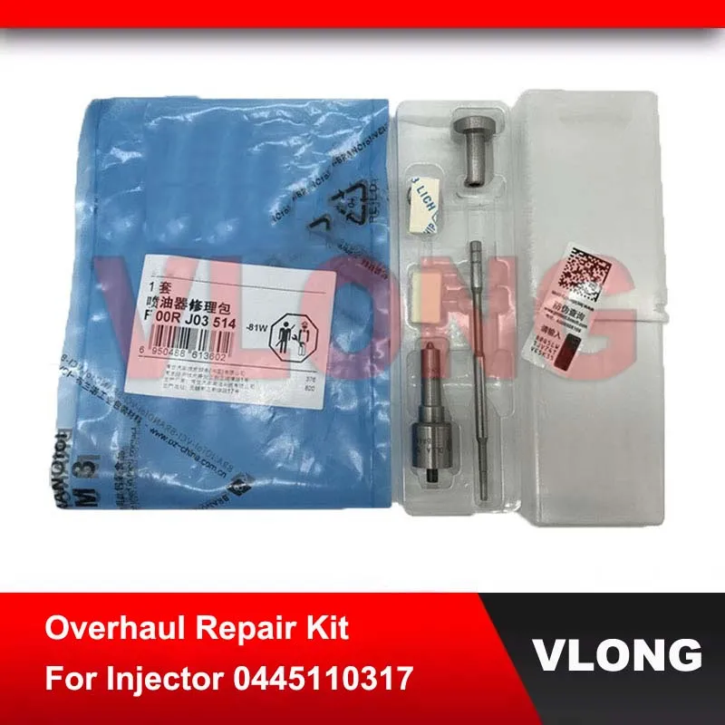 

Комплект для капитального ремонта форсунки DLLA145P1720 Регулирующий клапан F00VC01363 для Jinbei Haise H2 Joylong DK4A- 1112010 0445110317